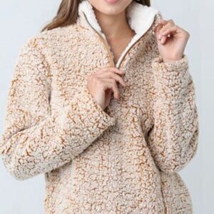 Love Tree Sherpa pullover || size medium